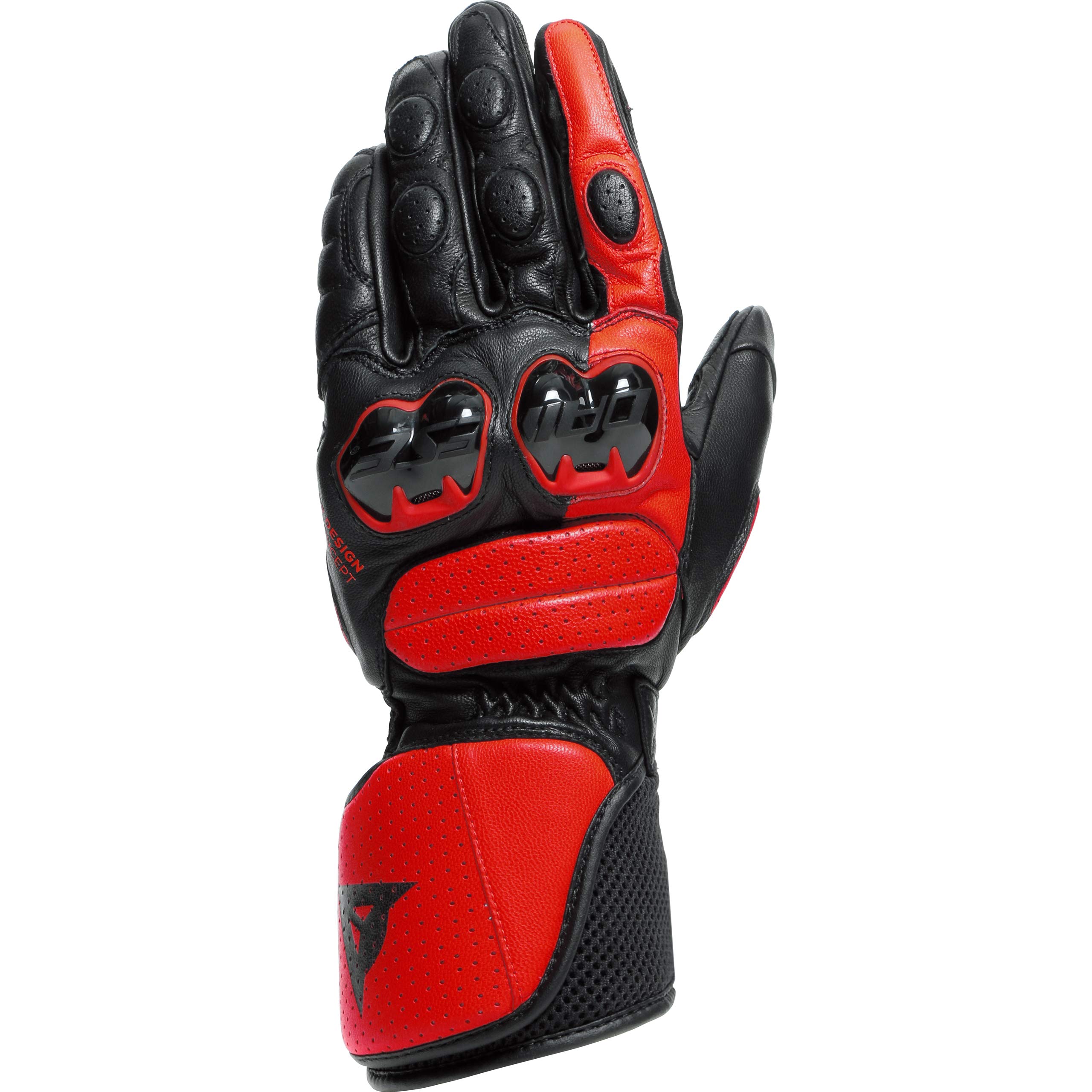 Dainese 201815927-B78-S DAI Impeto Gloves - Motorcycle Racing Gloves for Men & Women, Premium Leather, Comfort & Protection - Ideal for Track Racing, Street Riding & Motorcycle Enthusiasts