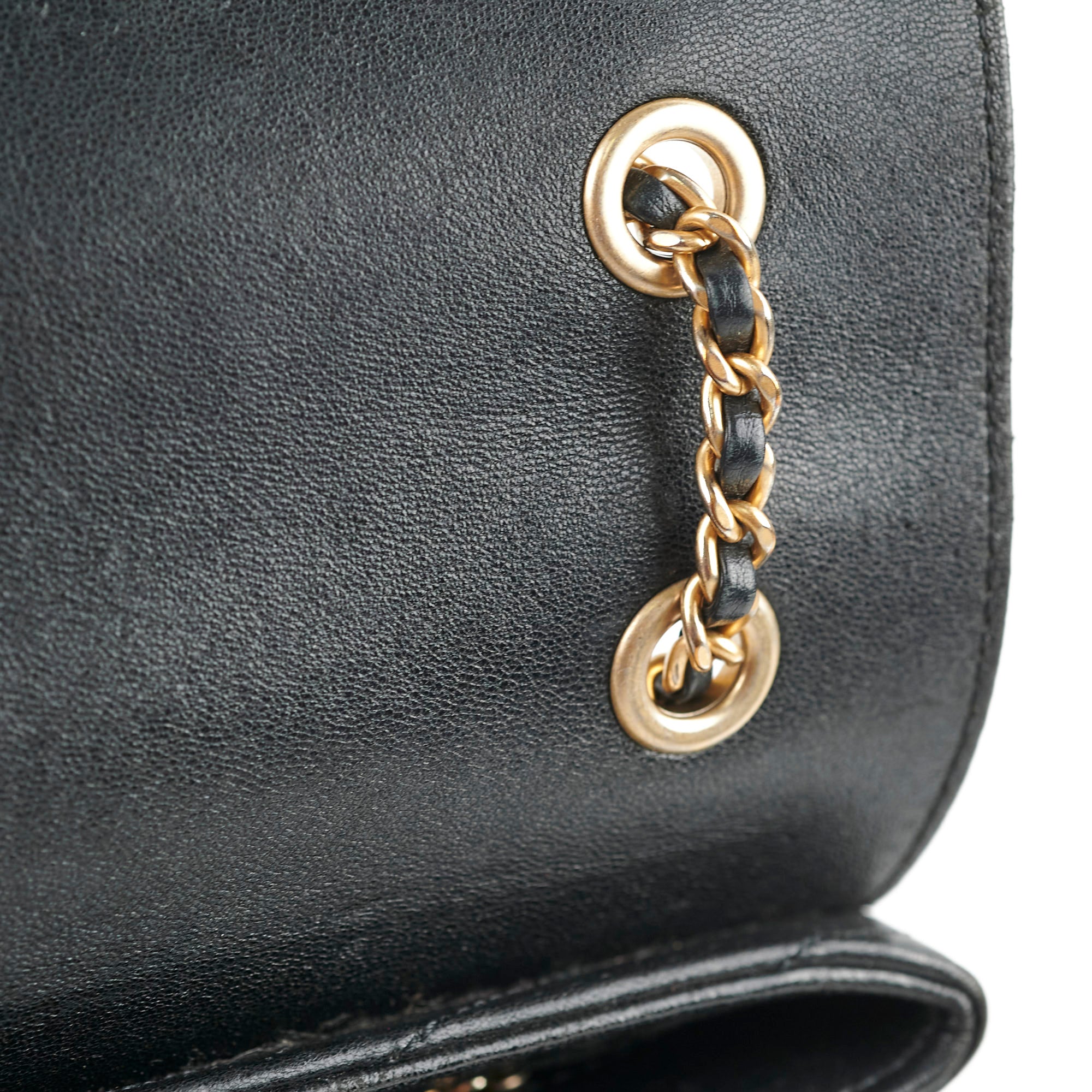 Chanel Chevron Black Shoulder Bag - Classic Flap Bag Series 25 for Women | Luxury Designer Handbag for Evening Parties, Work & Daily Use