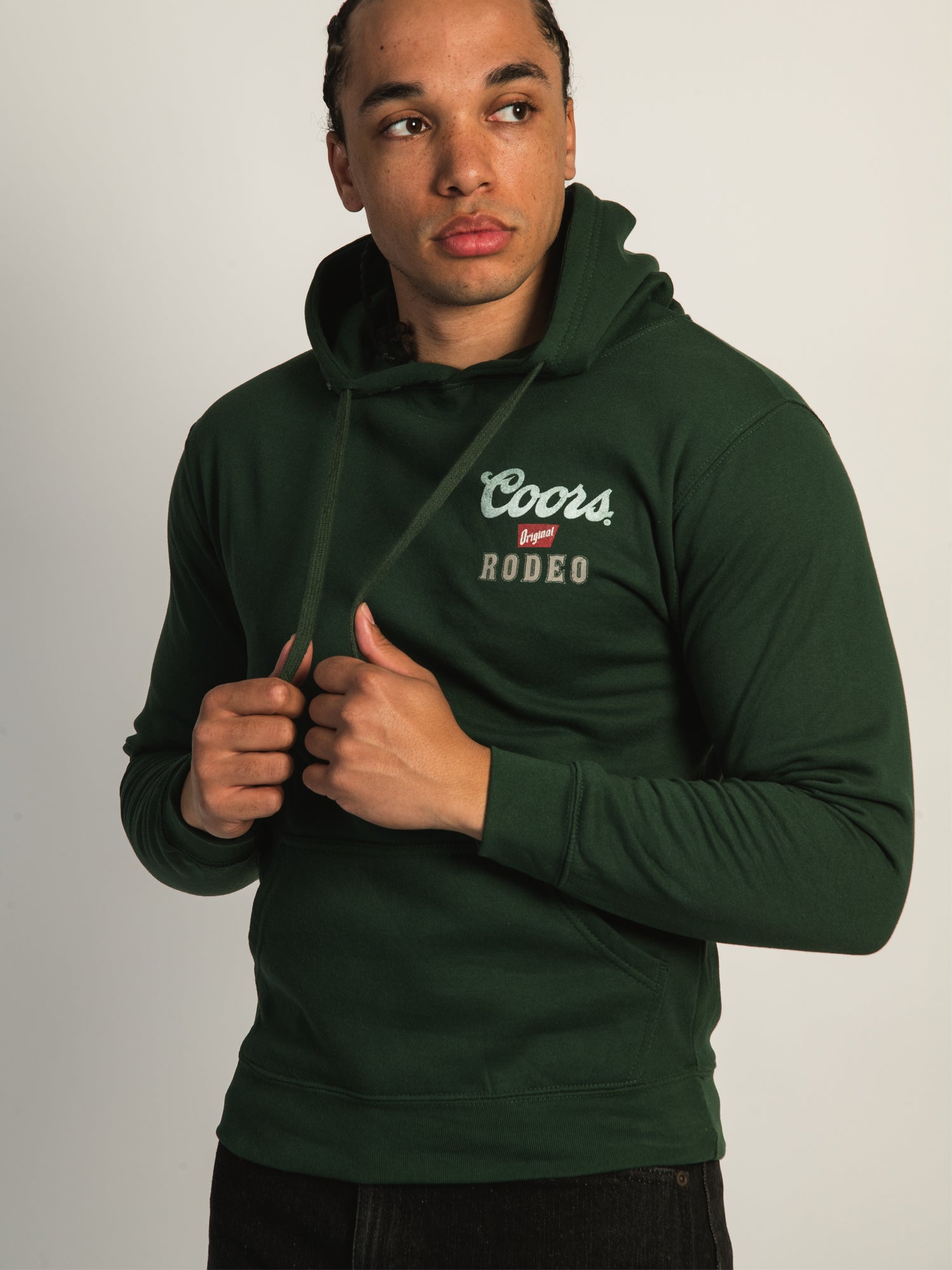 Coors Western Pullover Hoodie - Soft & Comfortable Fleece Hooded Sweatshirt for Men & Women - Perfect for Outdoor Activities, Casual Wear & Layering