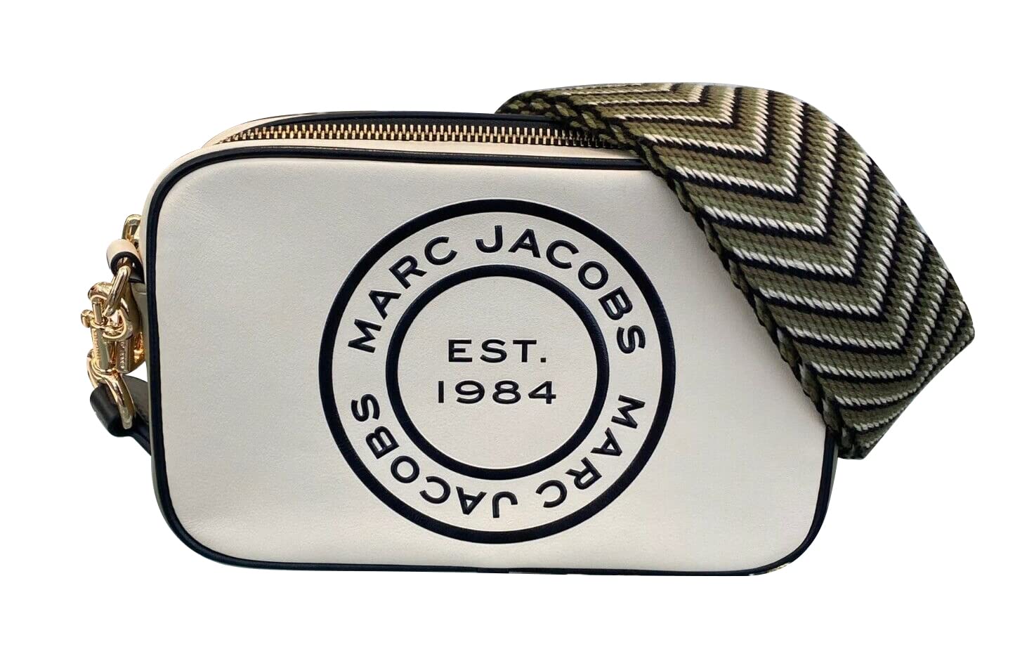 Marc Jacobs Flash Leather Crossbody Bag in Marshmallow Pink | Stylish Designer Shoulder Purse for Women | Perfect for Date Night, Shopping & Travel Accessories