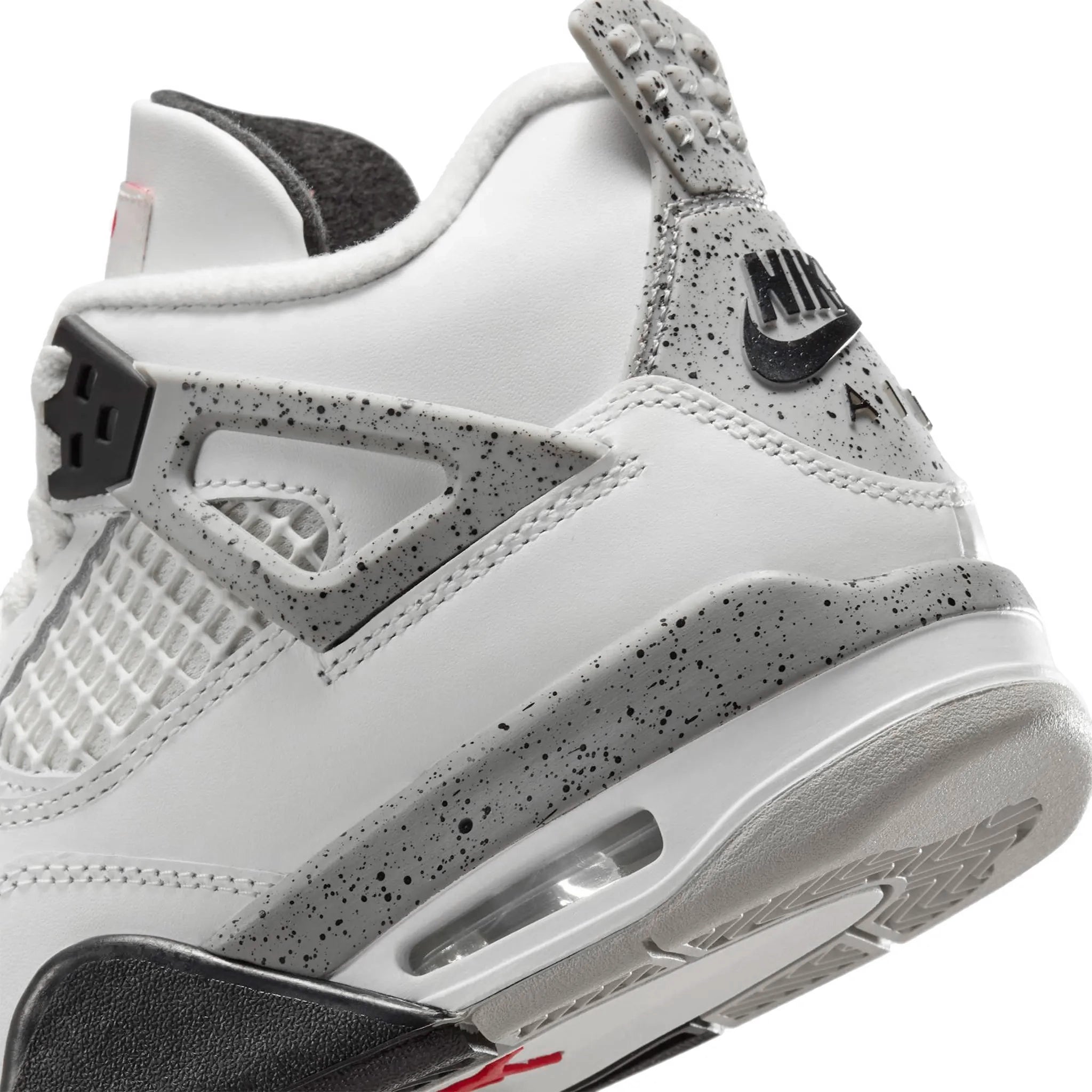 Air Jordan 4 Retro OG White Cement (2025) GS - Classic Basketball Sneakers for Men & Women - Perfect for Streetwear, Sports & Sneaker Collection