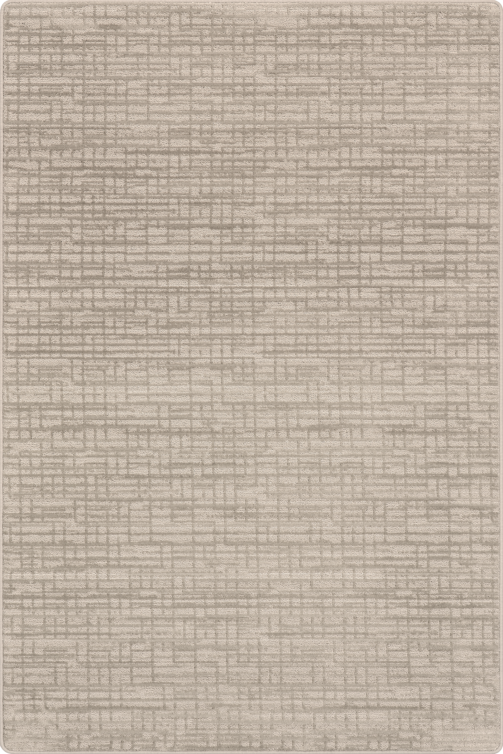 Caracara Crosshatch Custom Rug Swatch Sample - Dark Beige | Premium Carpet Material for Living Room, Bedroom & Office Decor