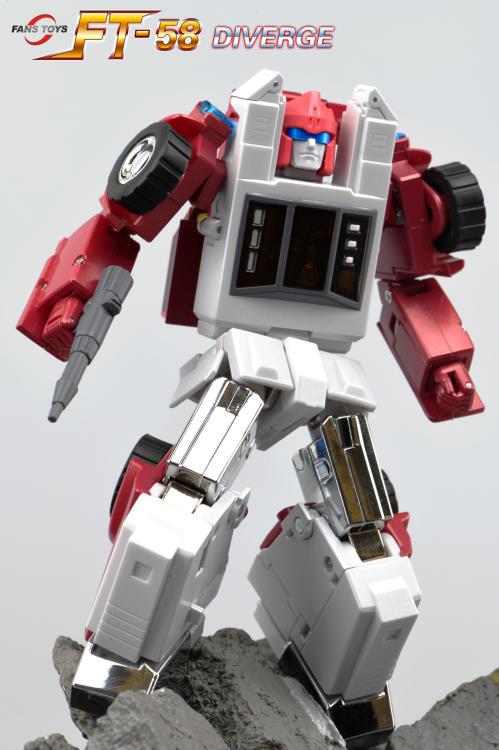 Fans Toys FT-58 Diverge Collectible Action Figure - Premium Transformers-Style Robot Toy for Adults & Collectors | Perfect for Display, Photography, and Gifting