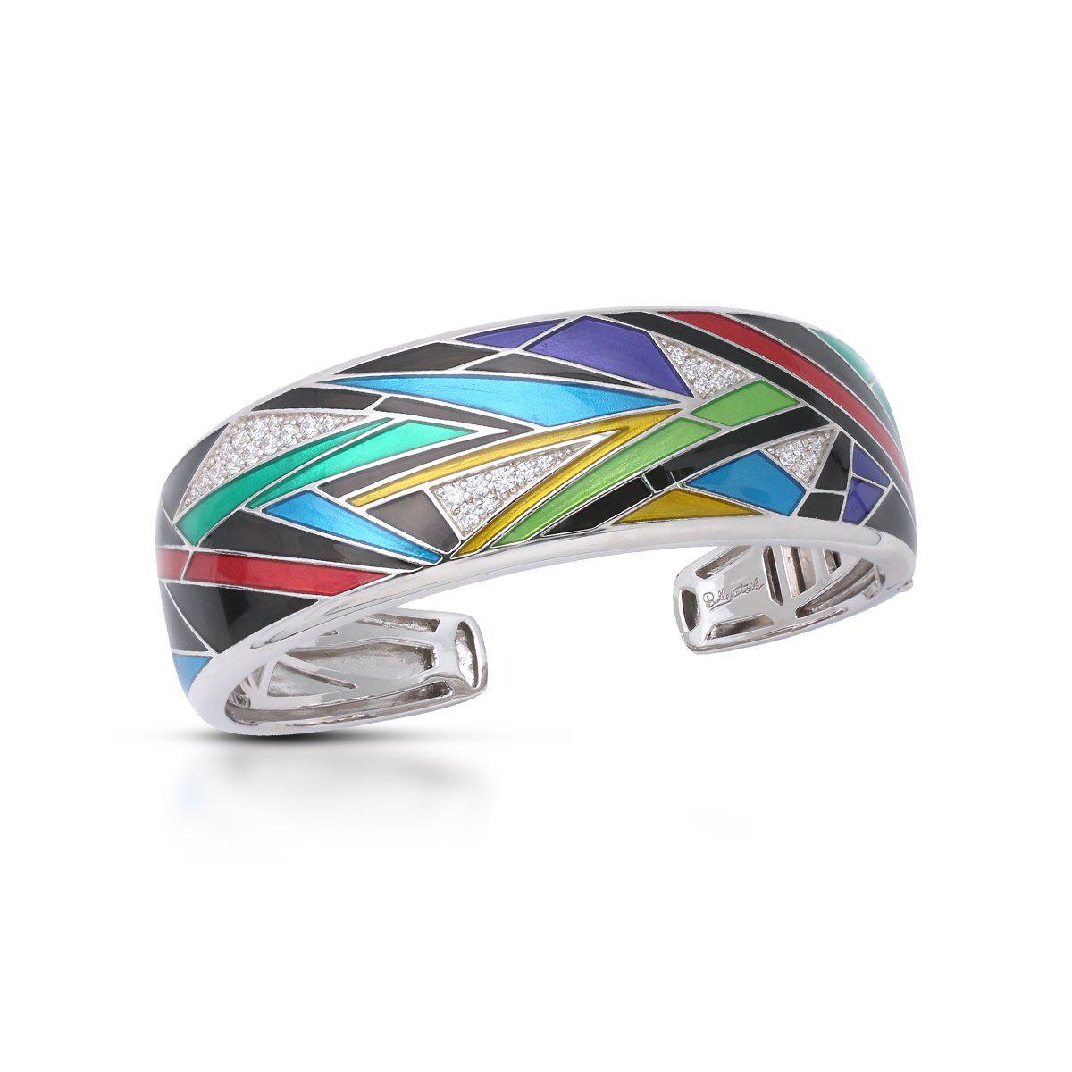 Stylish Chromatica Bangle Bracelet for Women - Trendy Fashion Jewelry Accessory for Parties, Gifts & Everyday Wear