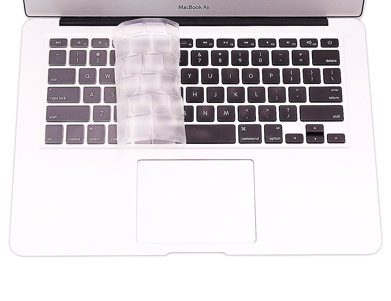 Ultra Thin Keyboard Cover Protector for MacBook Pro 13/15 inch & MacBook Air 13 inch - Clear Soft Apple Keyboard Skin | Perfect for Work, Travel & Home Office Use