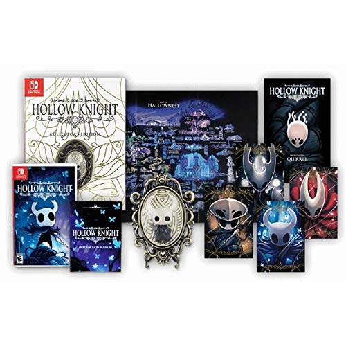 Hollow Knight Collector's Edition - Nintendo Switch Game | Physical Copy with Exclusive Artbook & Soundtrack | Perfect Gift for Gamers & Collectors | Adventure & Action Gaming Experience