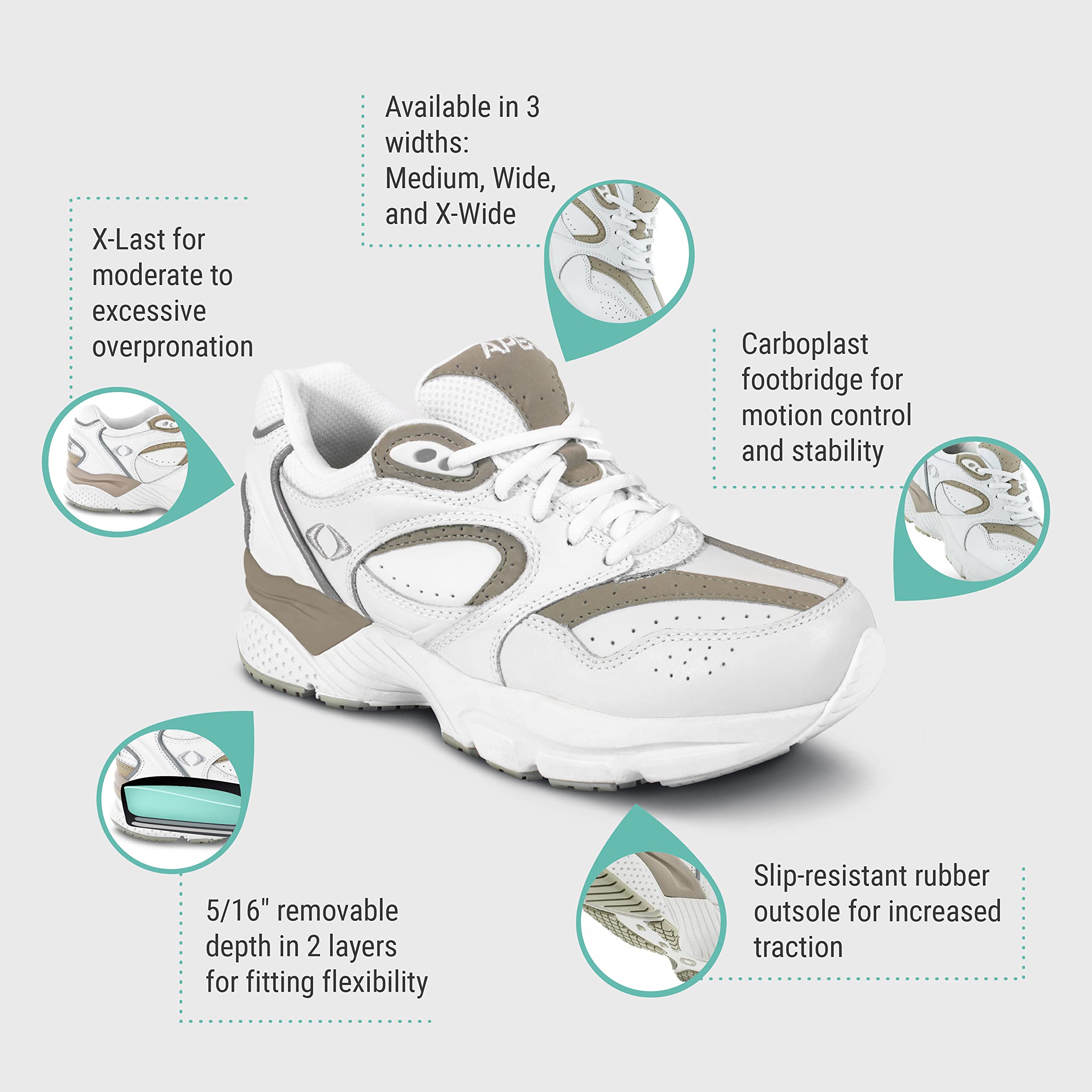Apex Men's Athletic Running Shoes - Lightweight, Breathable & Cushioned for Jogging, Gym Workouts & Daily Wear