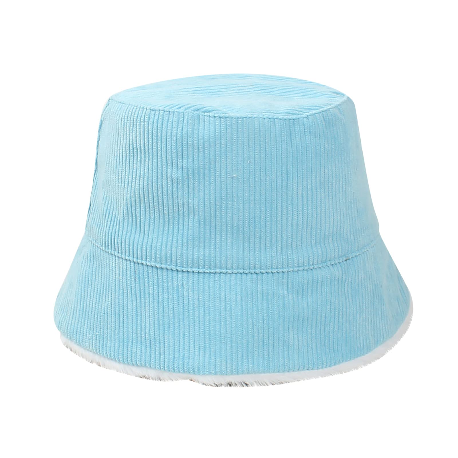 Daiosportswear Women's Wool Fisherman Hat - Corduroy Striped Sun Hat for Outdoor Activities, Beach, Hiking & Fashion Accessories