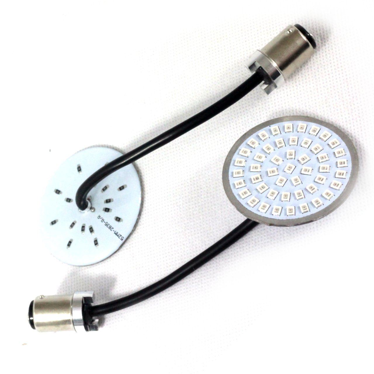 Eagle Lights LED Generation II Front & Halo Rear Turn Signal Kit for Harley Davidson Motorcycles - 1157 Base (Front & Rear) - Enhanced Visibility & Style for Night Riding & Custom Builds