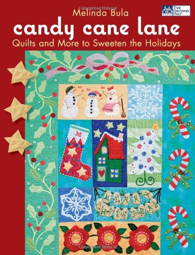Candy Cane Lane Holiday Quilts - Festive Christmas Patchwork Quilt Set for Home Decor | Perfect for Cozy Winter Nights & Holiday Gift Giving