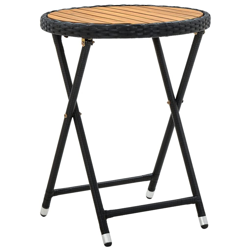 Outdoor Folding Tea Table - 23.6