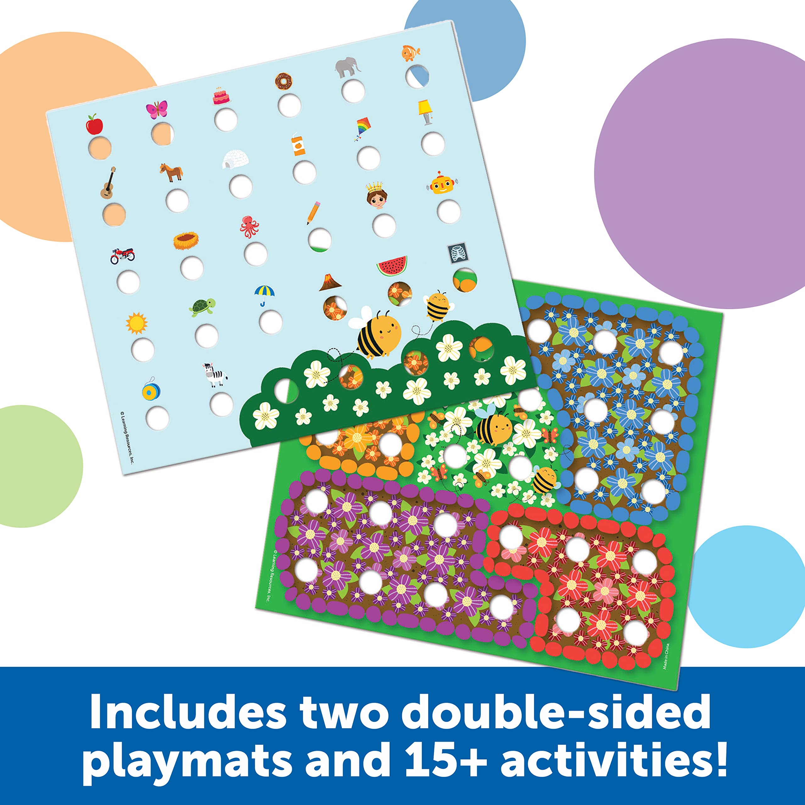 Alphabet Garden Activity Set - Preschool Learning Toys for Toddlers Age 3+ | Indoor Educational Games
