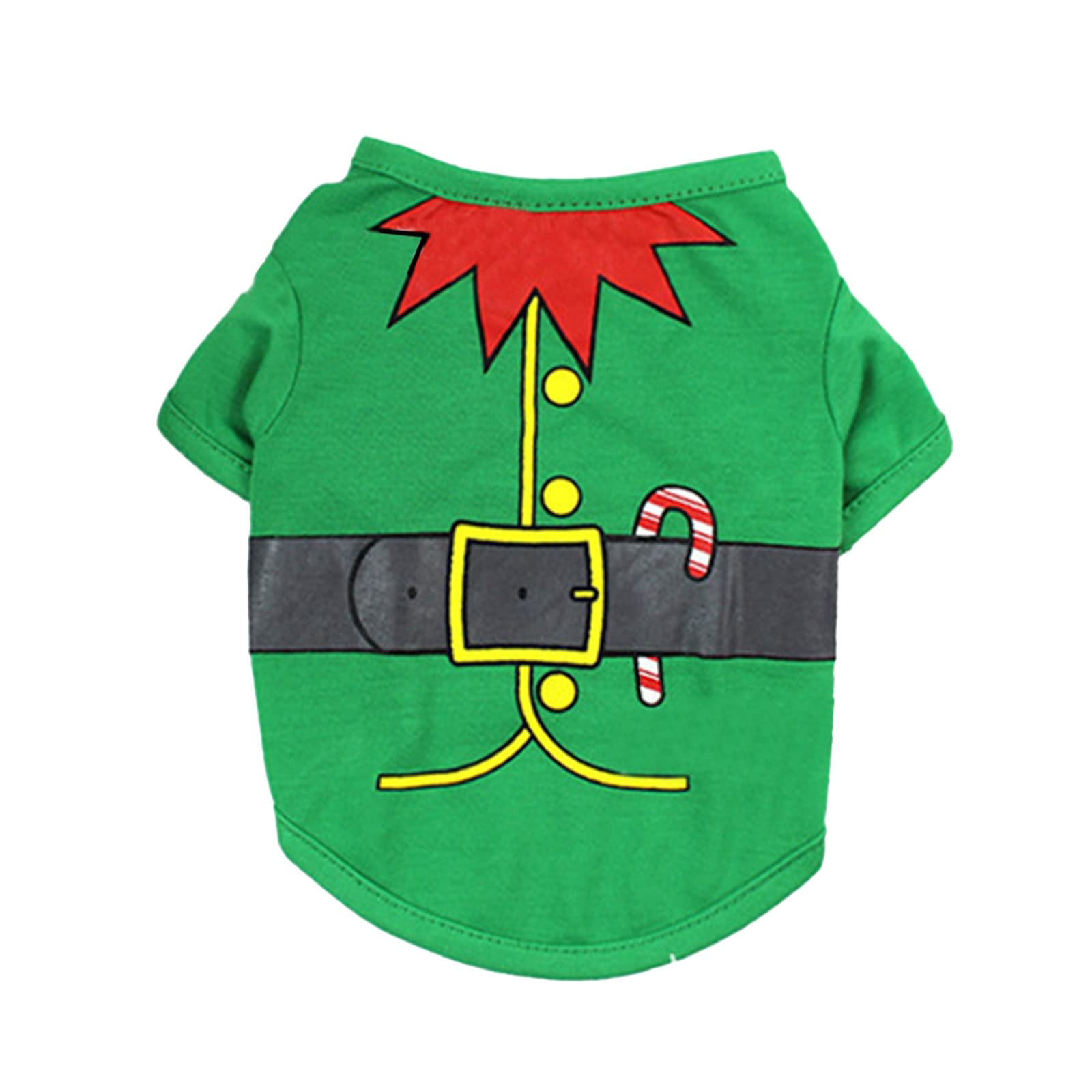Adorable Cross Animal Fashion Pet Outfit - Soft Christmas Cartoon Pet Clothes for Cats & Small Dogs | Cute Puppy Costume & Holiday Decorations | Perfect for Christmas Photos, Pet Parties & Seasonal Dress-Up
