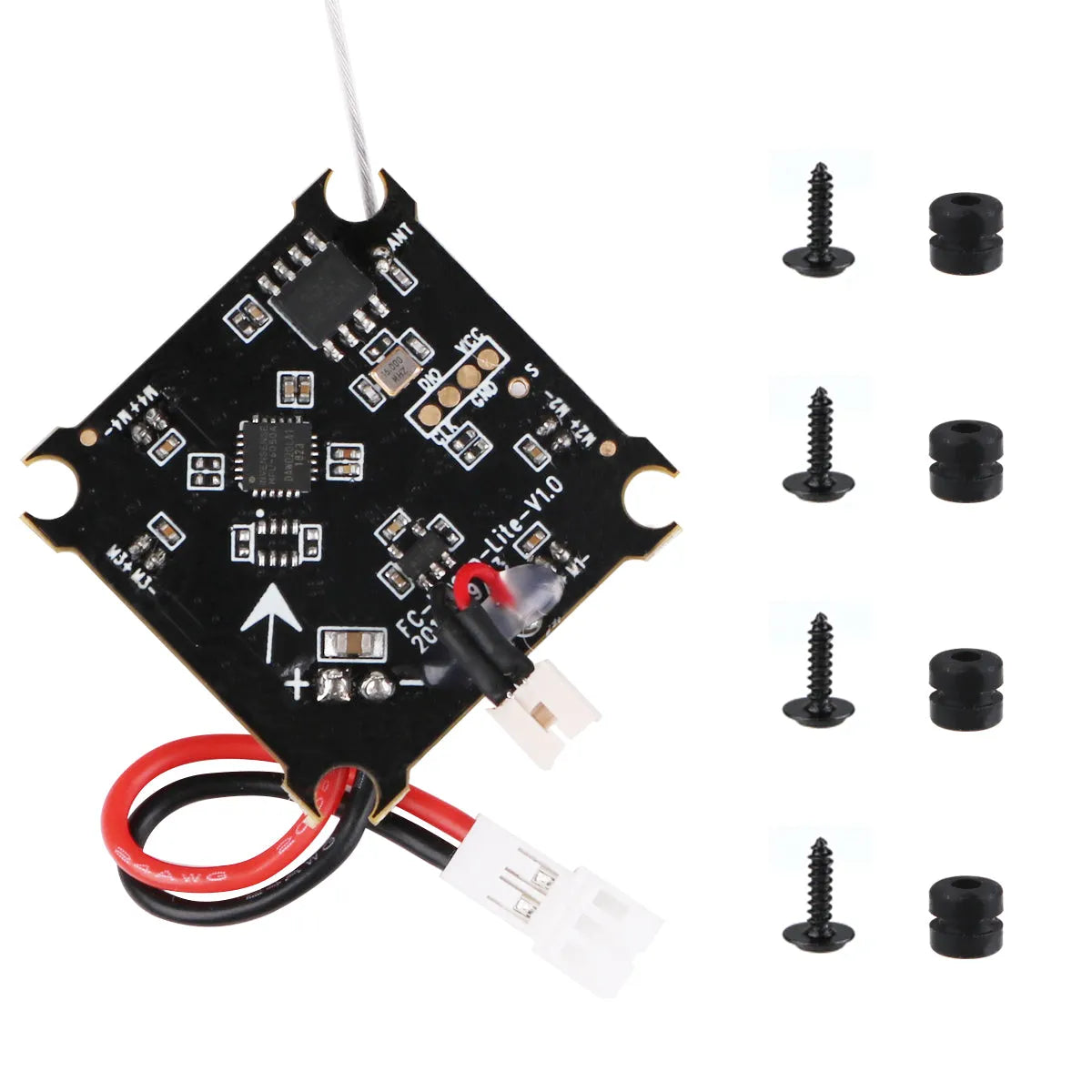 Makerfire Tiny Lite FC Flight Controller - NFE_Silverware for Armor 65 Lite Drone (Bayang Protocol) - Perfect for FPV Racing and Indoor Drone Flying