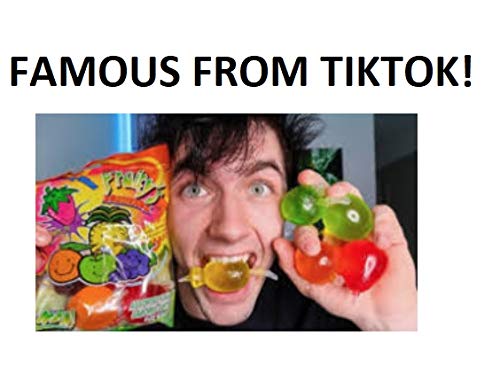 Juicy Jelly Fruit Candy - TikTok Viral JU-C Fruity Gummy Snacks (8-Pack) - Perfect for TikTok Challenges, Party Favors & Sweet Treats