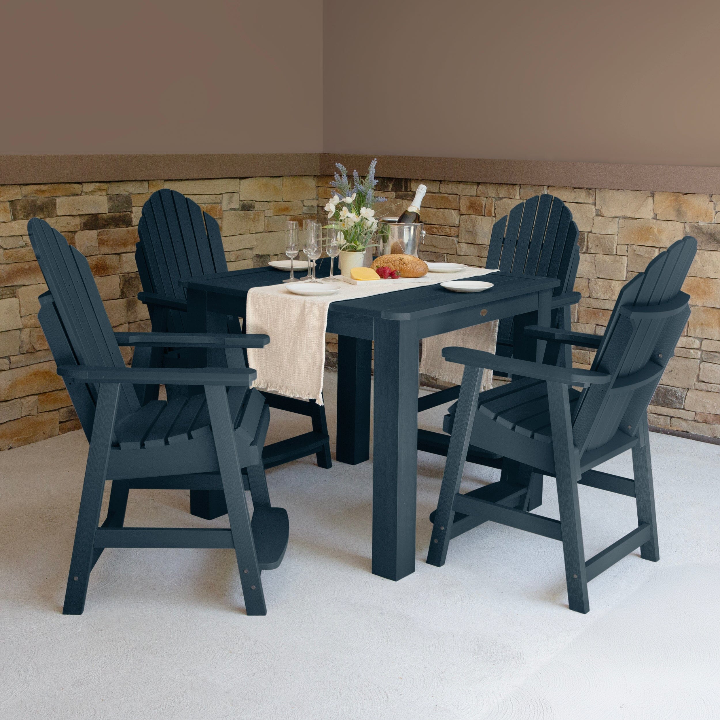 Hamilton 5-Piece Square Dining Set 42
