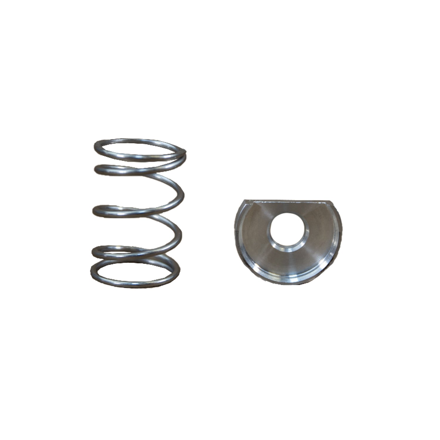 09 7126 Brake Pedal Return Spring 1.25'' with D-Shape Base Plate - Compatible with Kawasaki ZX6R, ZX10R Motorcycles - Perfect for Brake System Repair & Maintenance