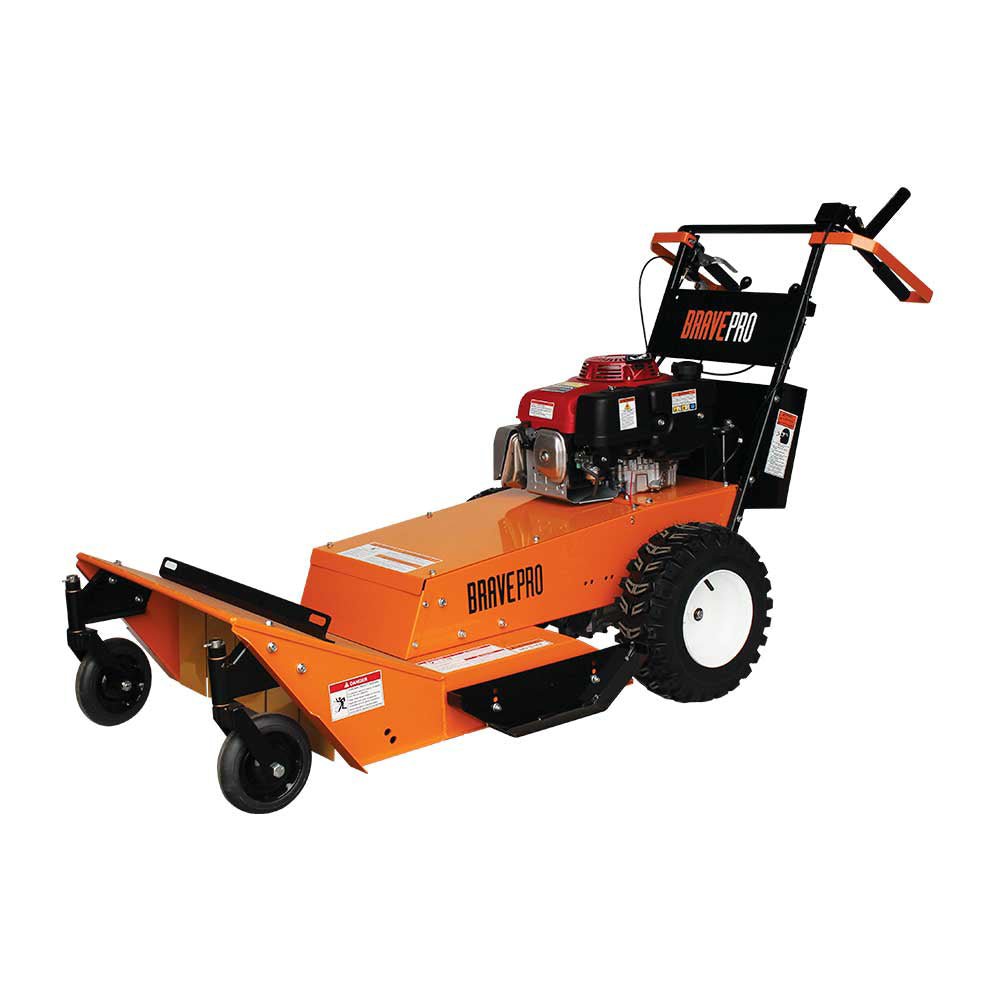 Brave 26-Inch Professional Brush Cutter with Honda GXV390 Engine - Heavy Duty Weed Trimmer for Landscaping, Yard Maintenance & Property Clearing