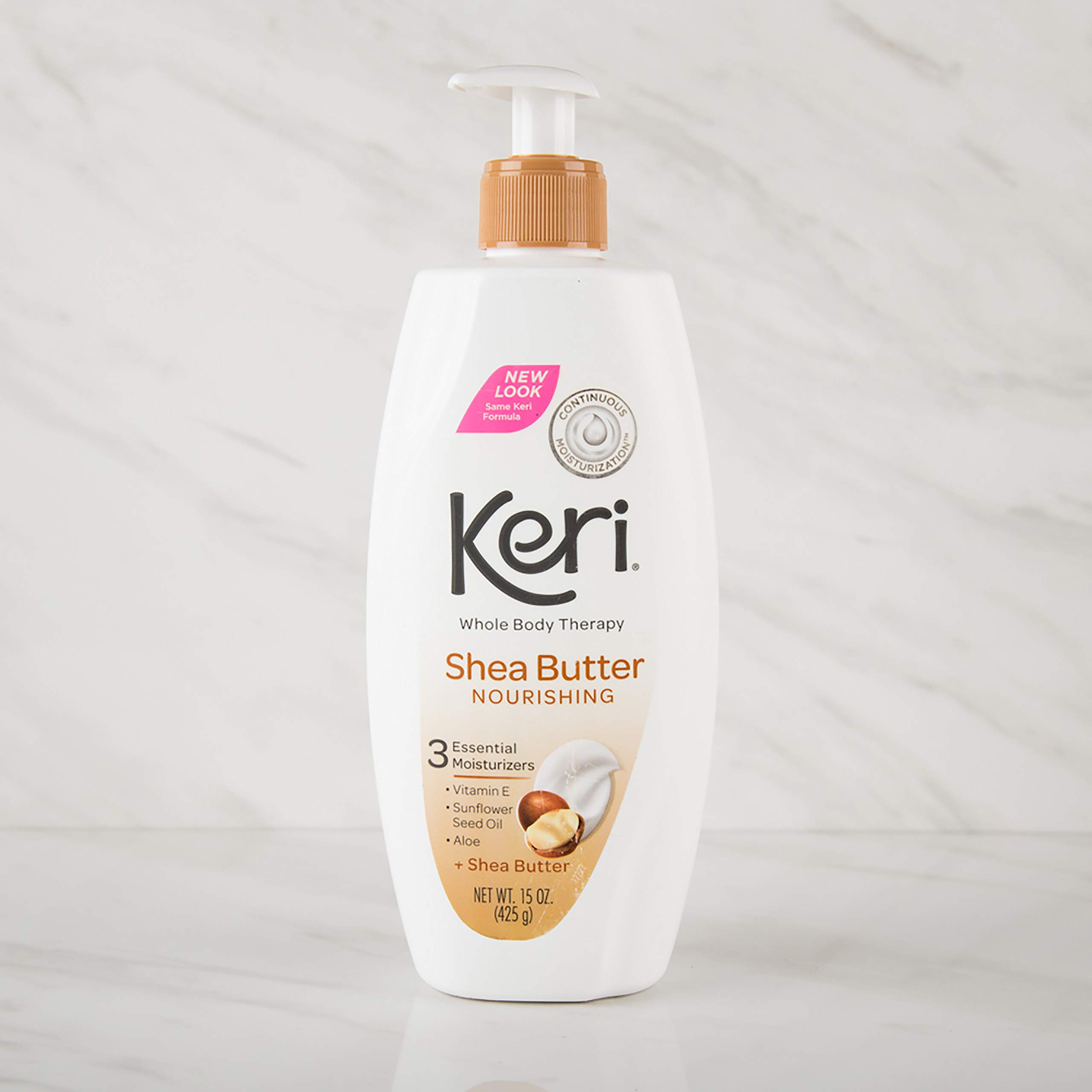 Keri Nourishing Shea Butter Body Lotion - 15oz | Ultra Hydrating Moisturizer for Dry Skin | Perfect for Daily Use & After Shower Care