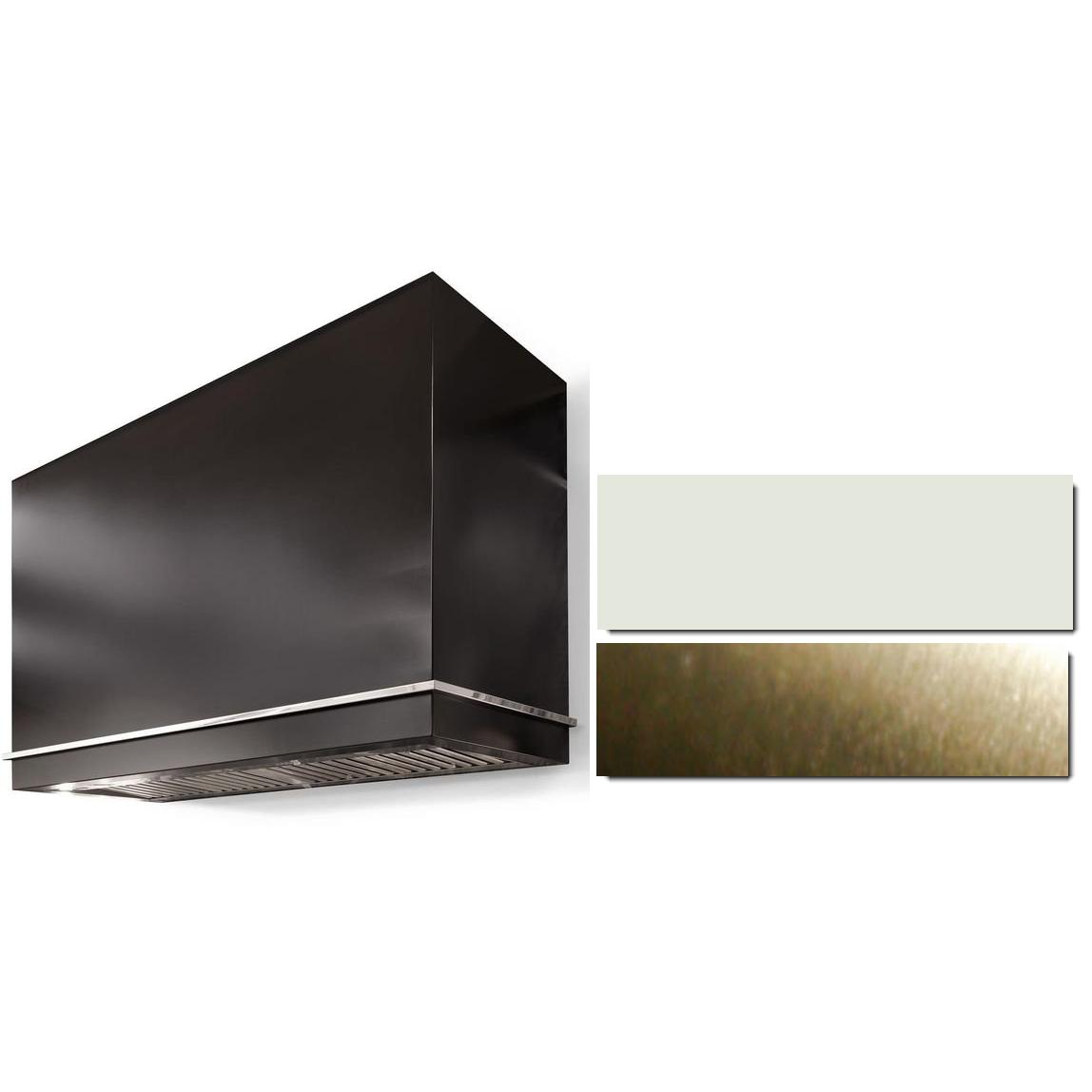 AGA 48 Inch Wall Mount Range Hood - AH4830LGEWHTAB - Stainless Steel Kitchen Vent Hood with Powerful Exhaust Fan - Perfect for Modern Home Kitchens & Open Concept Living Spaces