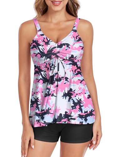 B White Pink Floral