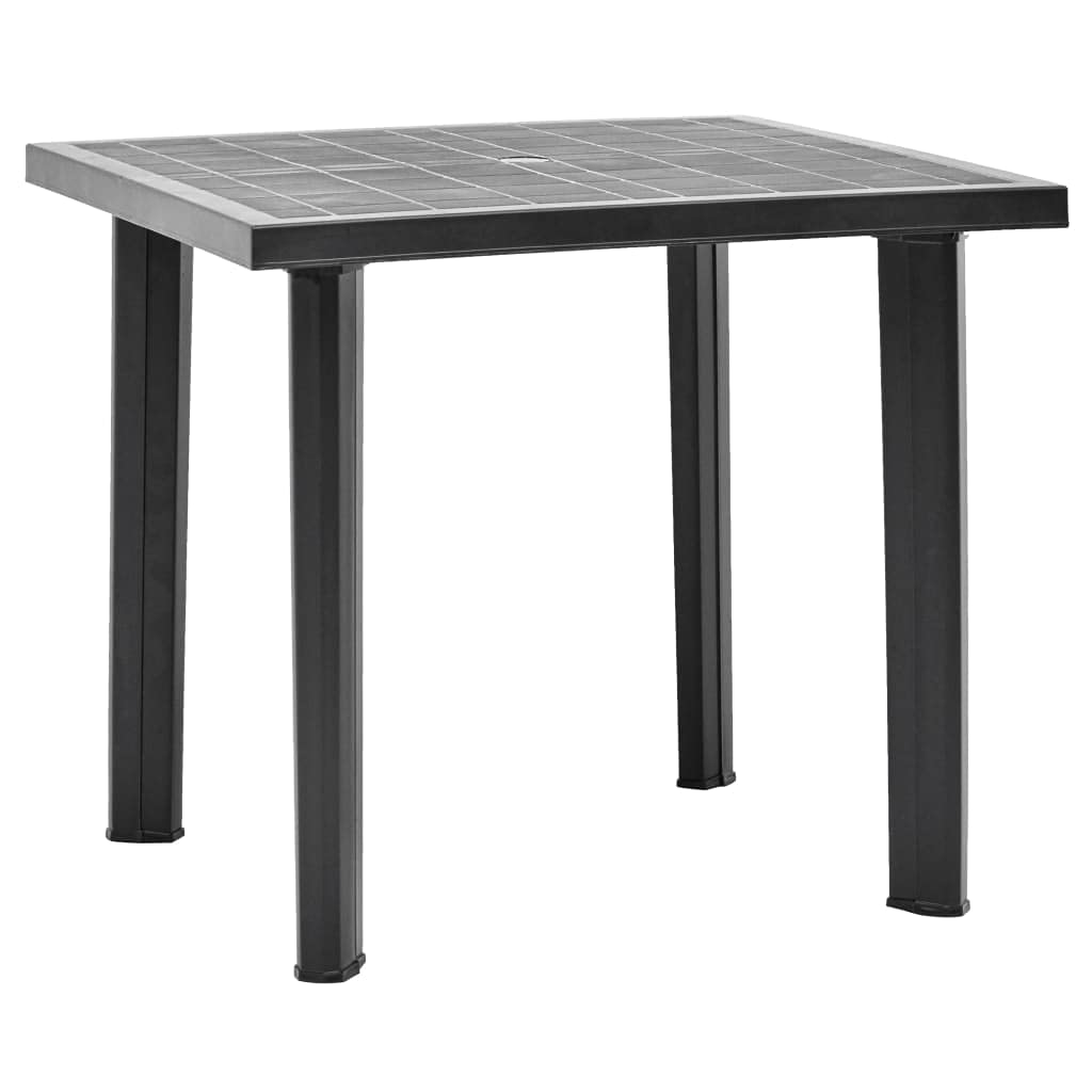 Premium Outdoor Plastic Dining Table - 31.5
