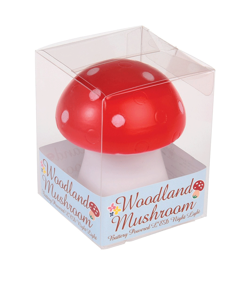 Mushroom LED Night Light for Kids - Soft Glow Nursery Lamp, Bedroom Decor for Baby & Toddler - Perfect for Bedtime, Nighttime Feeding & Soothing