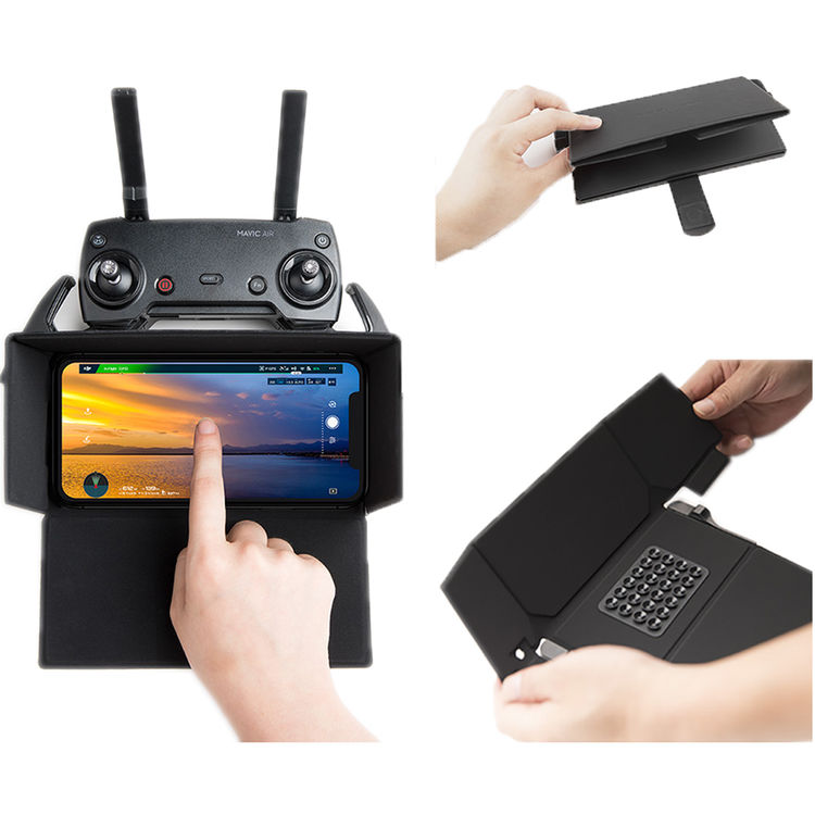 PGYTECH Phone Monitor Hood - Sunshade & Glare Protector for Outdoor Photography & Videography - Perfect for Vloggers, Filmmakers, and Content Creators