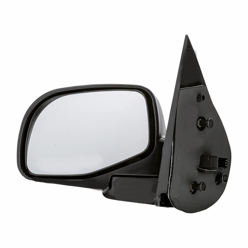 2002-2005 Mercury Mountaineer Driver Side Power Door Mirror - Non-Heated Textured Black Replacement (Part# 1L2Z17683AAA FO1320210) - Perfect for Off-Roading & Daily Commuting