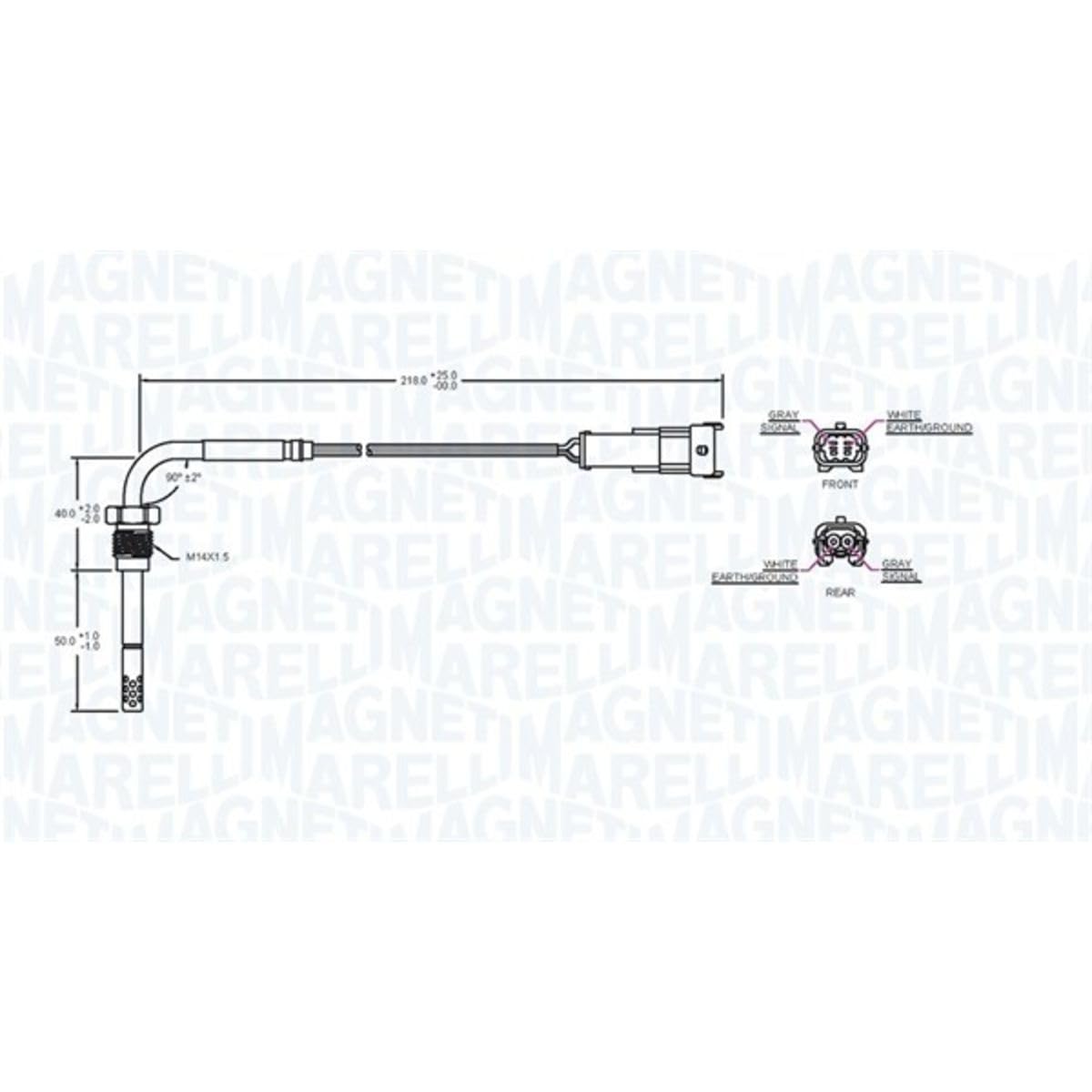 Magneti Marelli EGT Sensor 172000193010 for Engine Performance