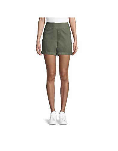 Time and Tru Women's Pull-On 5 Pocket Shorts - Casual Comfort for Summer