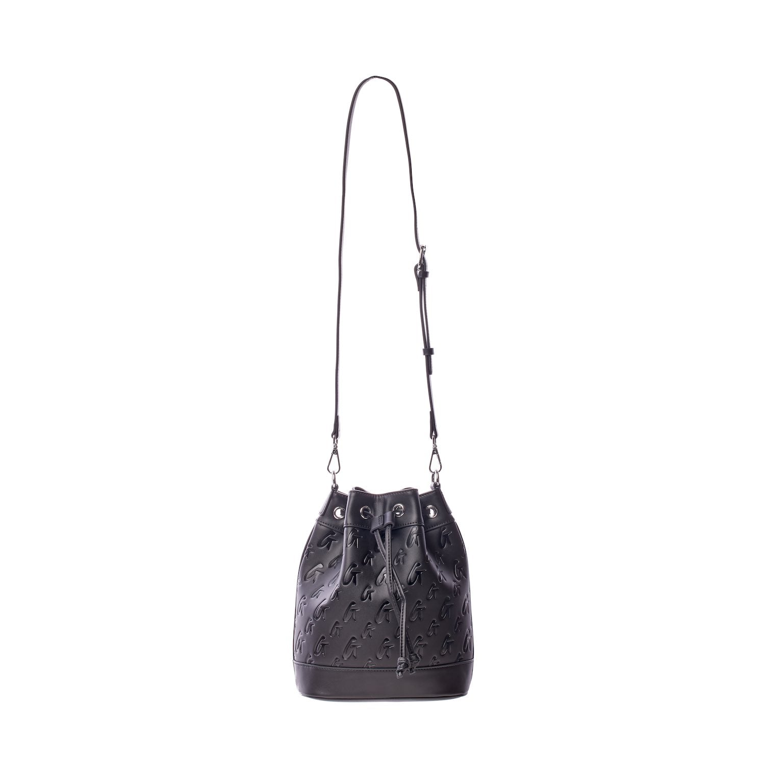 MEDIUM MONOGRAM BUCKET BAG in Black | Luxury Designer Handbag for Women | Perfect for Work, Travel & Everyday Use