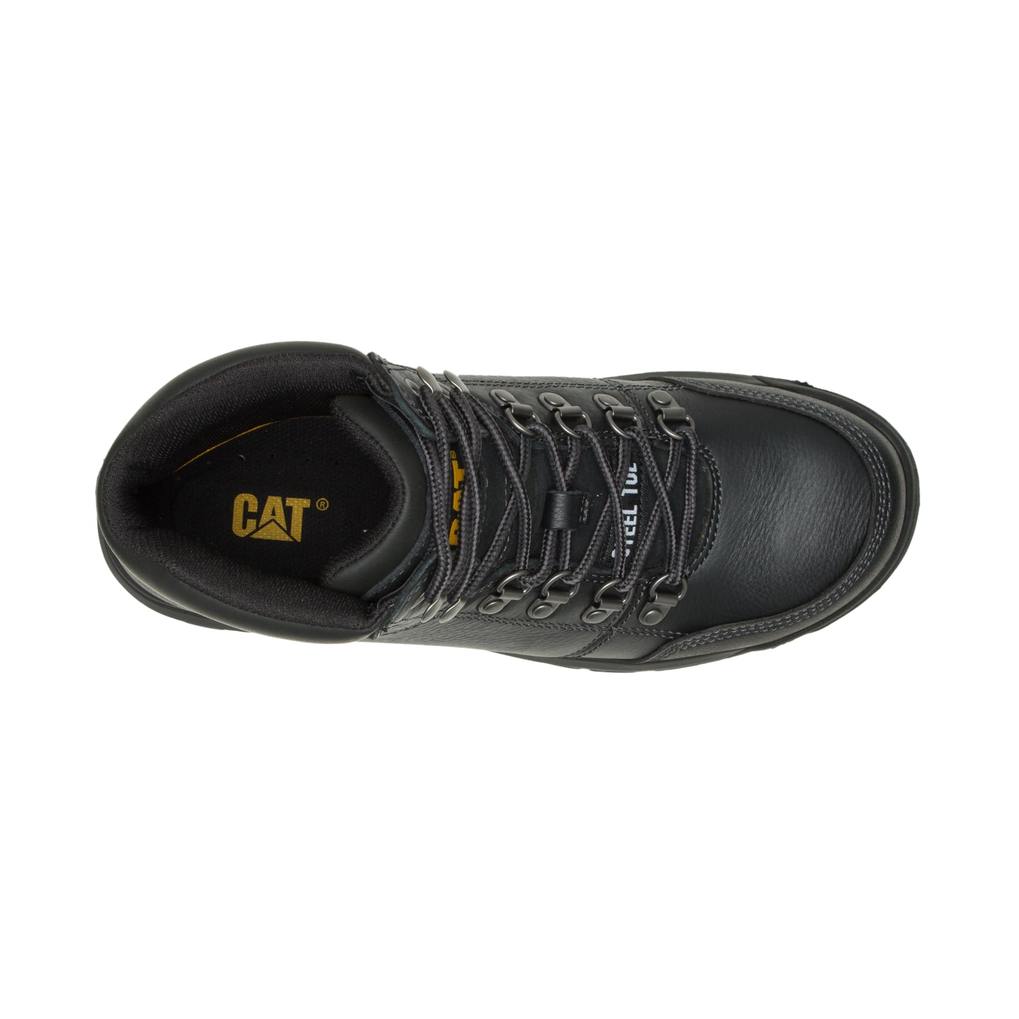 Cat Footwear Men's Outline Steel Toe Work Boot - Durable Safety Shoes for Construction & Outdoor Work - Perfect for Job Sites, Hiking & Heavy Duty Use