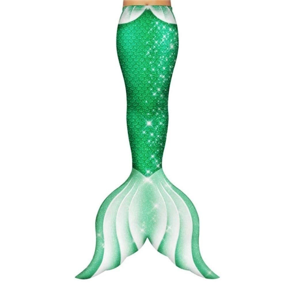 **Mermaid Swimsuit with Monofin - Colorful Bikini Swimming Costume for Girls, Mermaid Tail Swimwear for Pool, Beach & Underwater Fantasy Play**