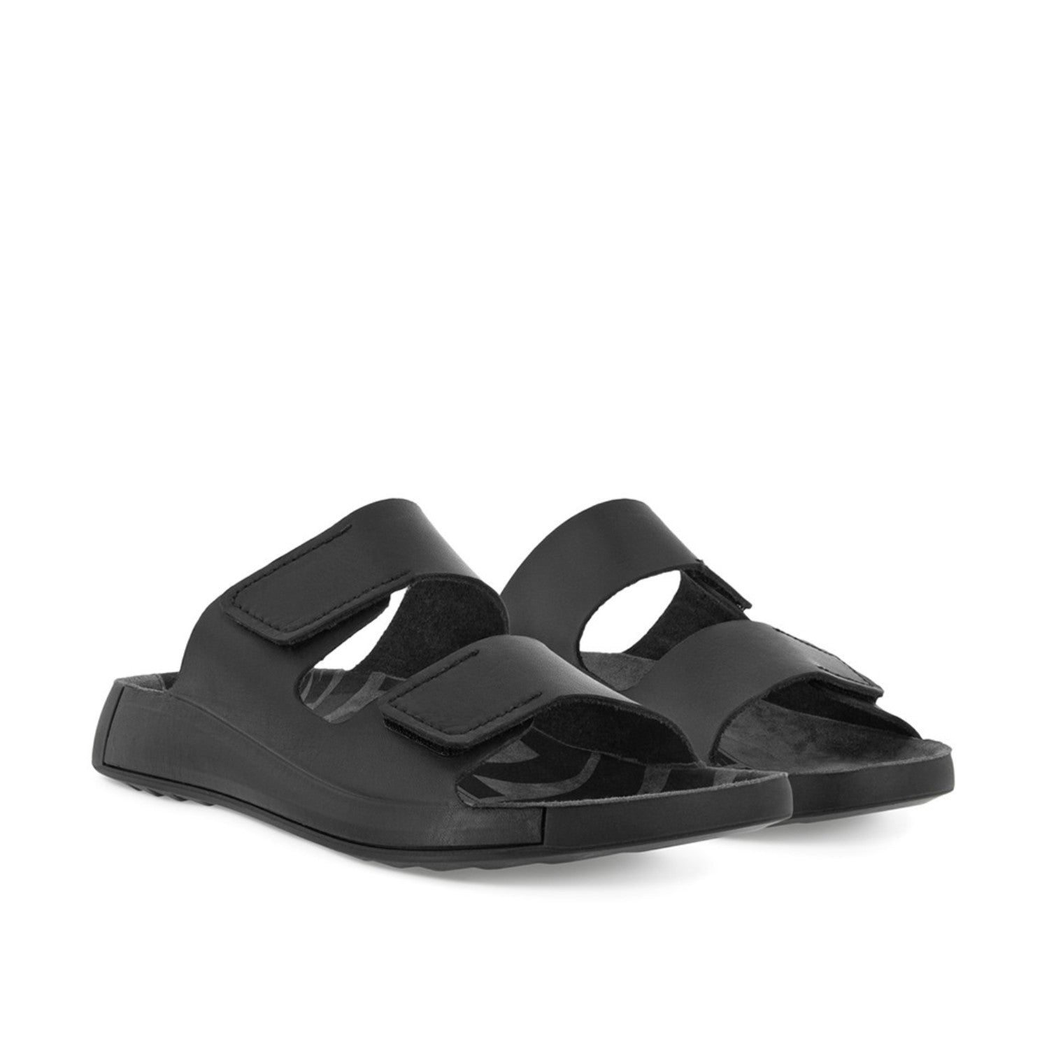 ECCO Women's Cozmo 2 Strap Sandals - Black Comfortable Walking Shoes for Women | Perfect for Summer, Travel & Casual Outfits
