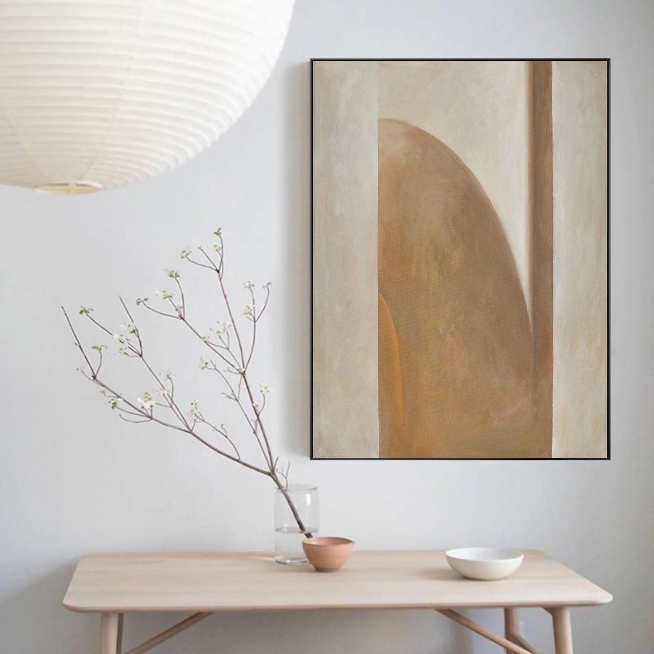 Abstract Tranquility Wall Art Print #WS084 - Modern Home Decor for Living Room, Bedroom & Office