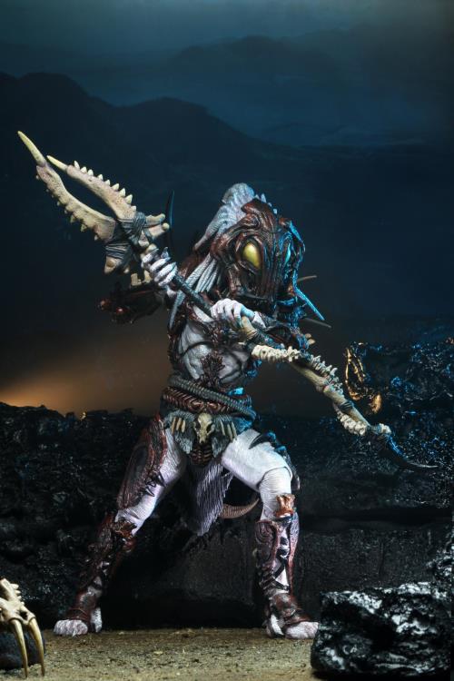 Predator Ultimate Alpha Predator 100th Edition Collectible Action Figure - Perfect for Movie Fans, Collectors & Home Display