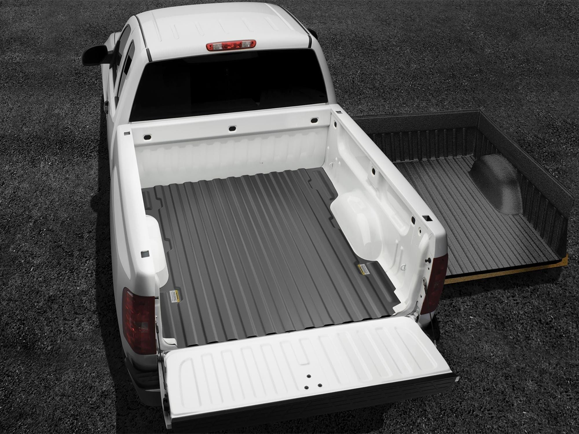WeatherTech UnderLiner Floor Mat for Toyota Tundra (2018-2023) - Heavy Duty All-Weather Protection, Black (Part# 32U7812) | Perfect for Mud, Snow & Spills - Truck Accessories