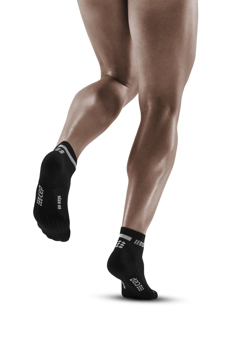 CEP Men's Performance Ankle Compression Running Socks 4.0 - Low Cut Athletic Socks for Runners & Athletes - Ideal for Marathon, Gym Workouts & Sports Recovery