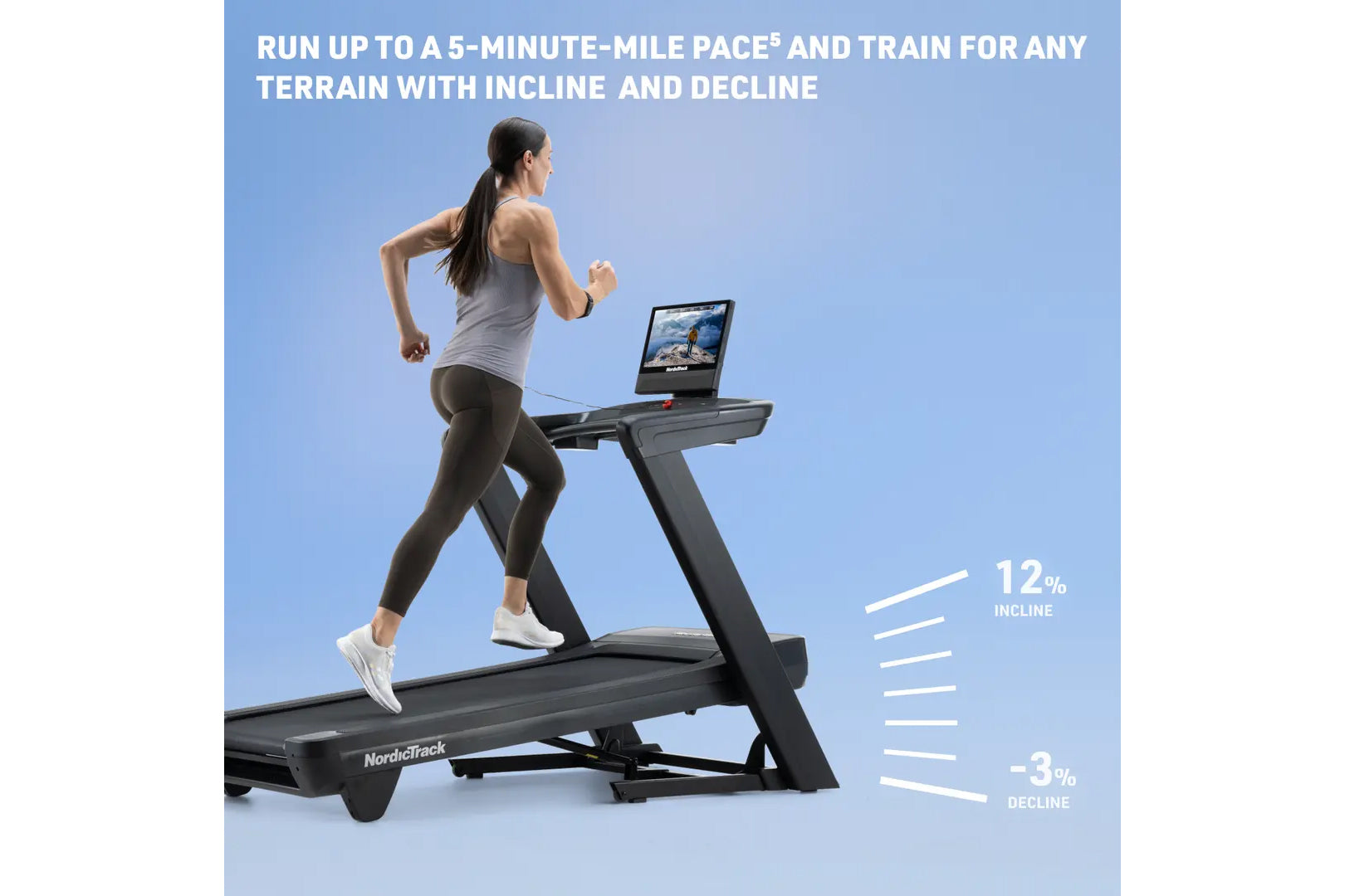 NordicTrack NEW Commercial 1750 Treadmill - Premium Folding Incline Treadmill with 10