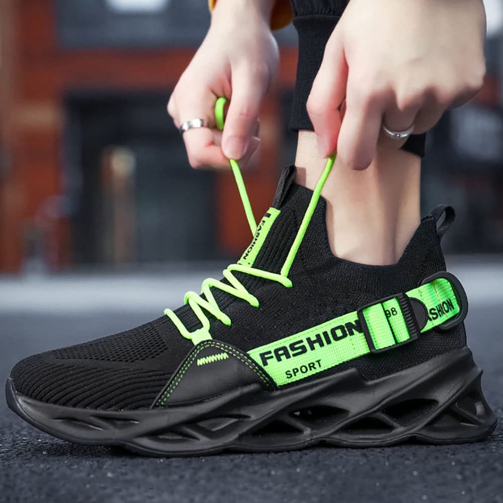 YSMIIH Men's Athletic Running Shoes - Lightweight Breathable Mesh Sneakers for Walking, Jogging & Gym Workouts - Perfect for Sports, Training & Daily Wear