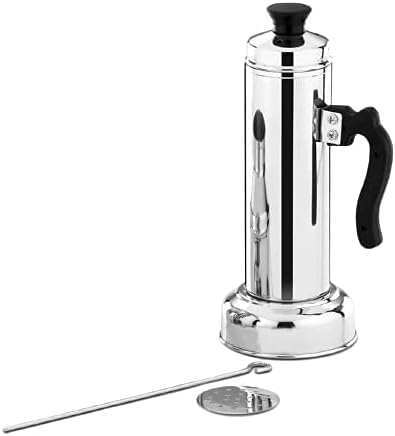 Premium Stainless Steel Puttu Maker with Lid & Steamer Plate - Traditional Kerala Kuzhal Puttu Cooker for Healthy Breakfast - Ideal for Making South Indian Rice Cakes at Home