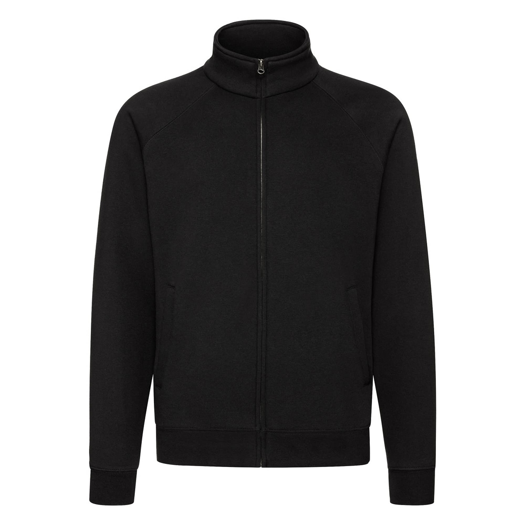 Fruit of the Loom Men's Fleece Sweatshirt Jacket - Lightweight Warm Pullover for Outdoor Activities, Gym, and Casual Wear