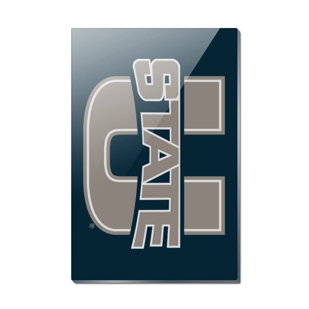Utah State University Logo Acrylic Refrigerator Magnet - Durable & Vibrant College Decor for Fridge, Office, Dorm, or Locker