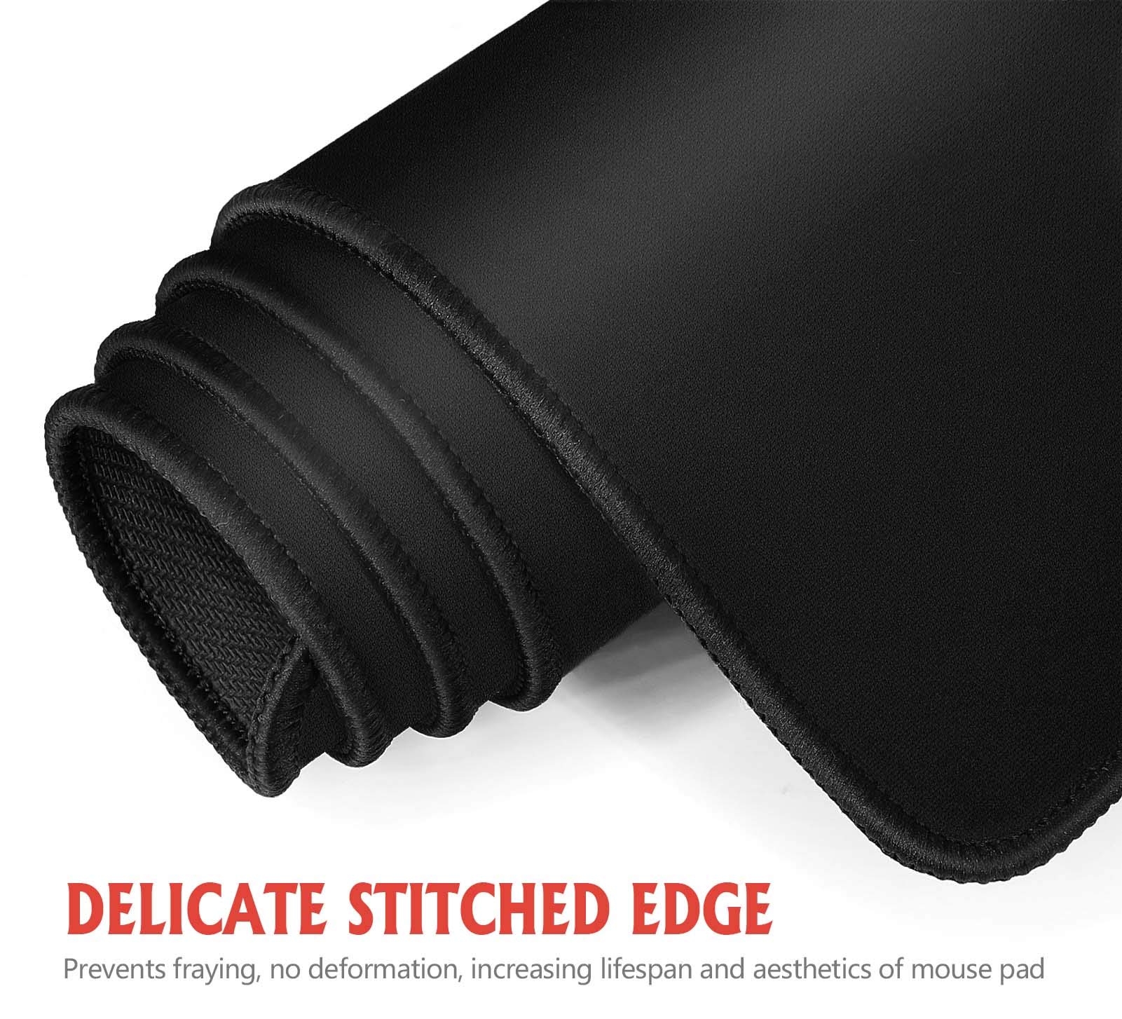 **Large Gaming Mouse Pad - 35.5x15.5 Inch XXL Extended Mouse and Keyboard Mat with Smooth Surface & Anti-Slip Base for PC, Laptop, Office & Home Desk Setup**