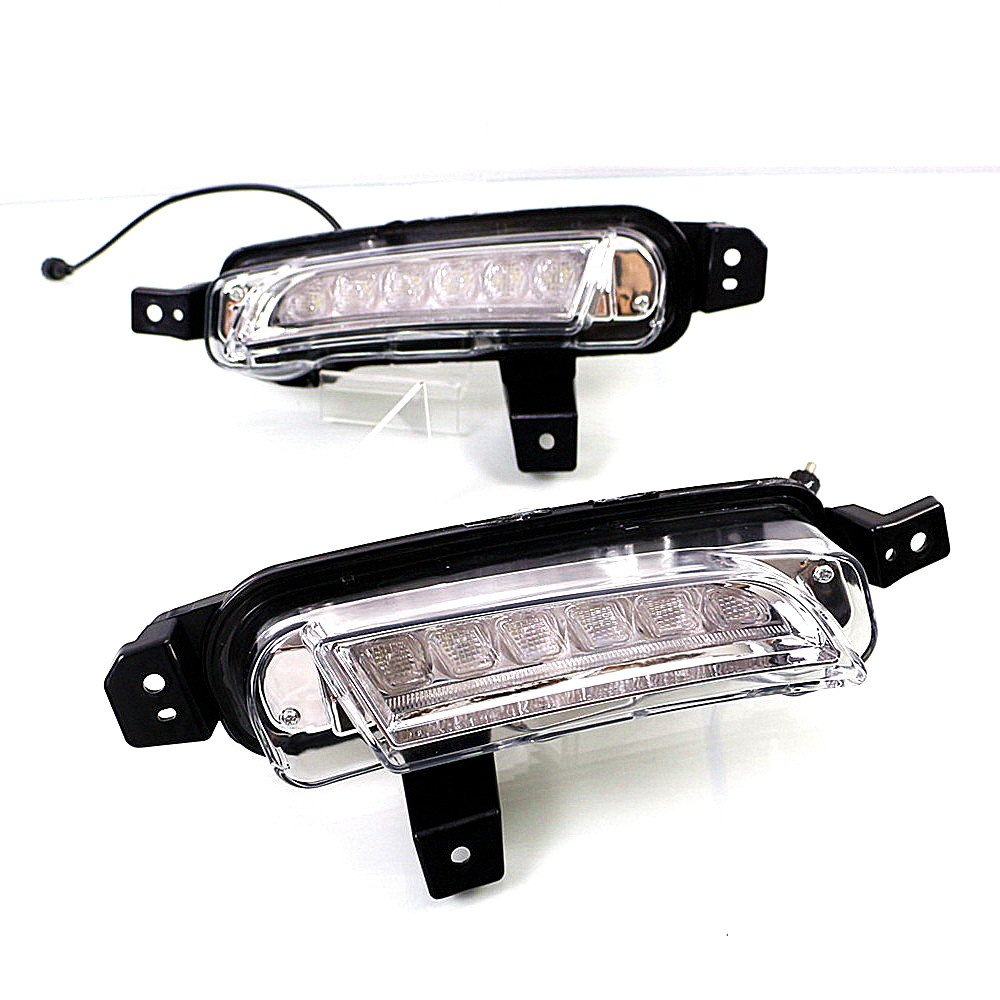 6000K LED Daytime Running Lights (DRL) for Suzuki Vitara 2015-2019 - Bright White Front Bumper Lights for Enhanced Visibility & Safety | Perfect for Daily Commuting & Night Driving
