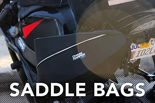 3400 Ripstream Saddle Bags for Motorcycles - Waterproof Bike Storage Bags for Touring, Commuting & Adventure Riding - Durable Motorcycle Saddlebags with Easy Installation & Large Capacity
