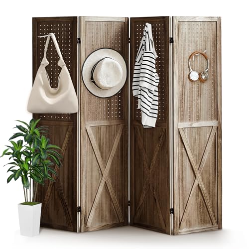 4 Panels Brown