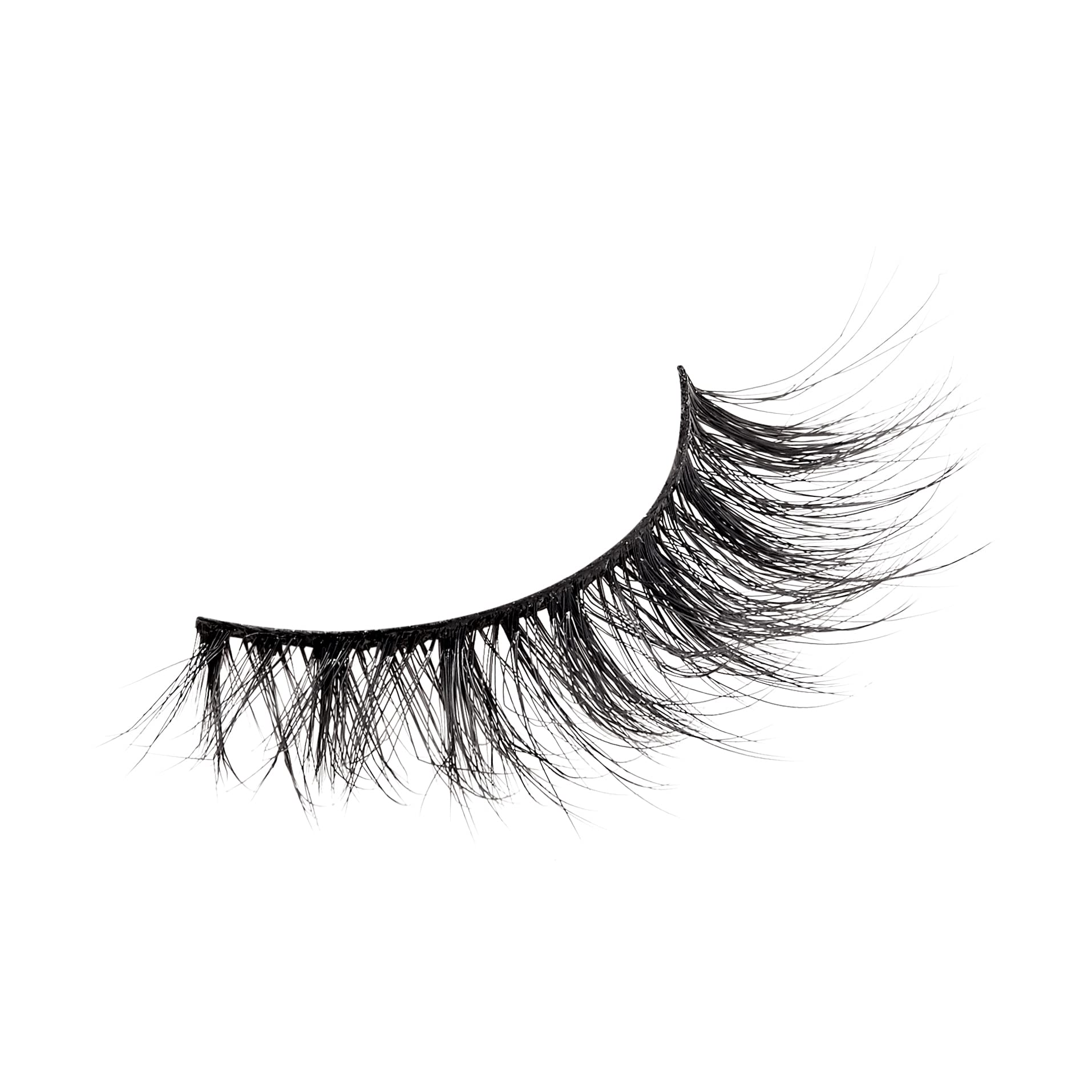 KISS Lash Couture Masterpiece Fake Eyelashes - Pret-A-Porter Style 01 | Handwoven Faux Mink Lashes | Voluminous & Natural Look | Perfect for Parties, Weddings & Special Occasions