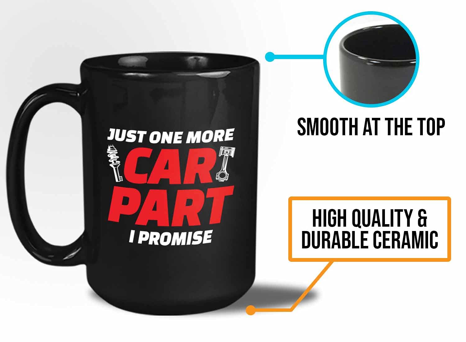 Funny Bubble Hugs Car Guy Coffee Mug 15oz Black - Perfect Gift for Car Lovers, Mechanics & Racing Enthusiasts - Ideal for Garage, Workshop & Office Use